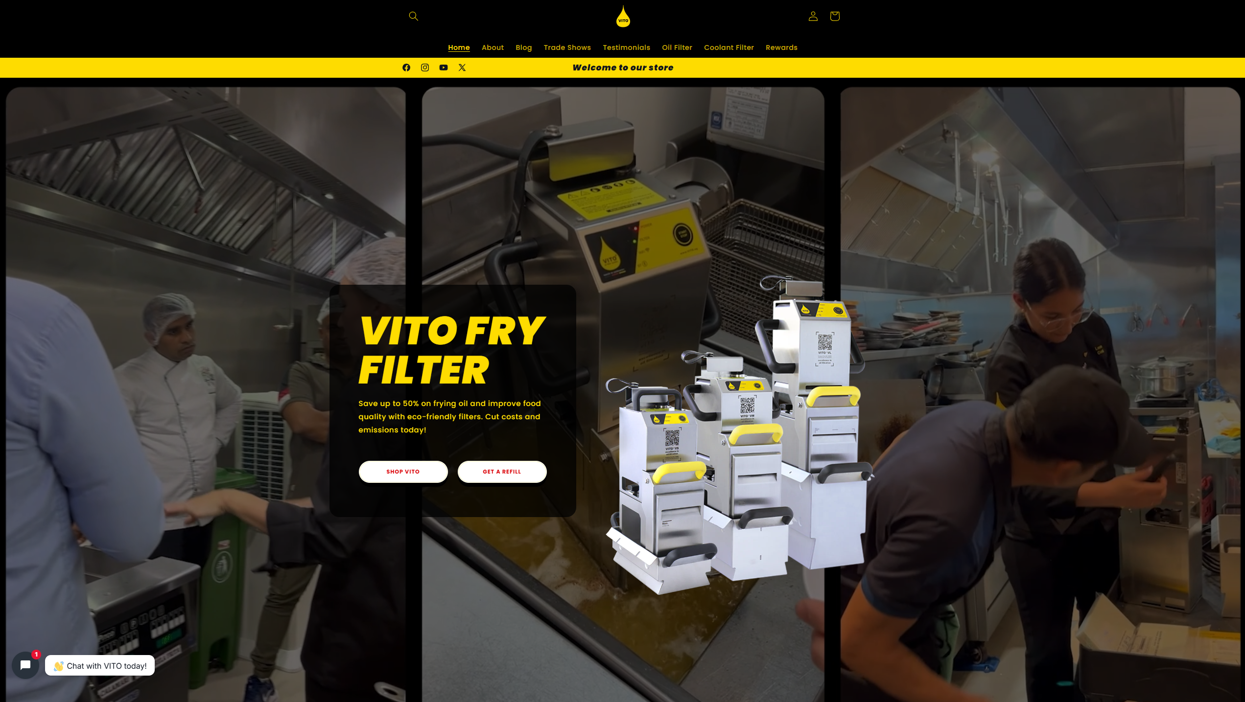 VITO Fryfilter — Shopify Storefront & Conversion Engineering preview